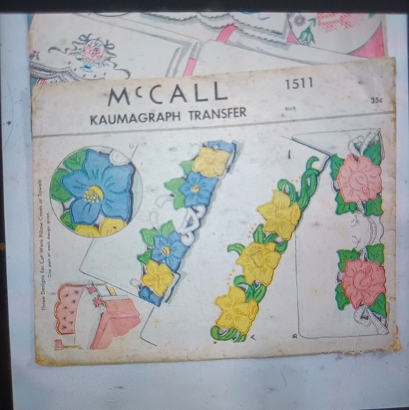 Vtg Hot iron on Transfers. Bogart McCall's lot of 11 - Picture 5 of 11